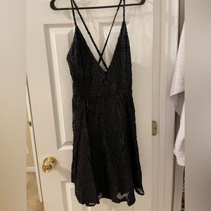 NWT Wild Fable brand skater style dress, straps cross in back, low back